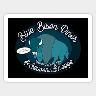 Blue Bison Diner & Souvenir Shoppe Sticker